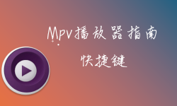 Featured image of post MPV播放器入门指南-第三期：快捷键